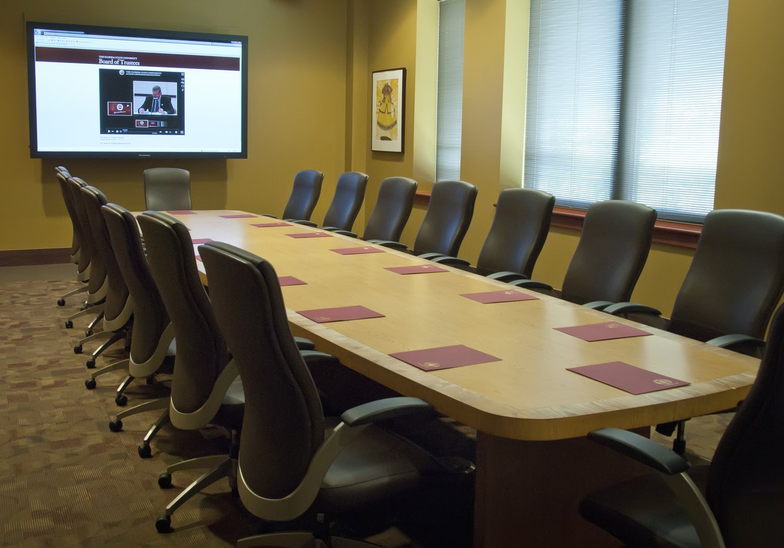 Room 215 Board Room at the Florida State Conference Center