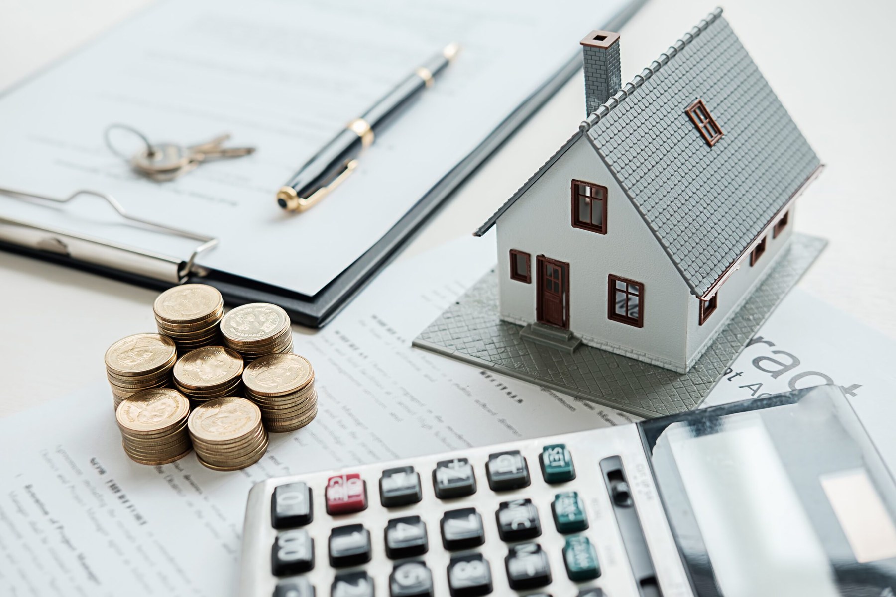 House and financial documents